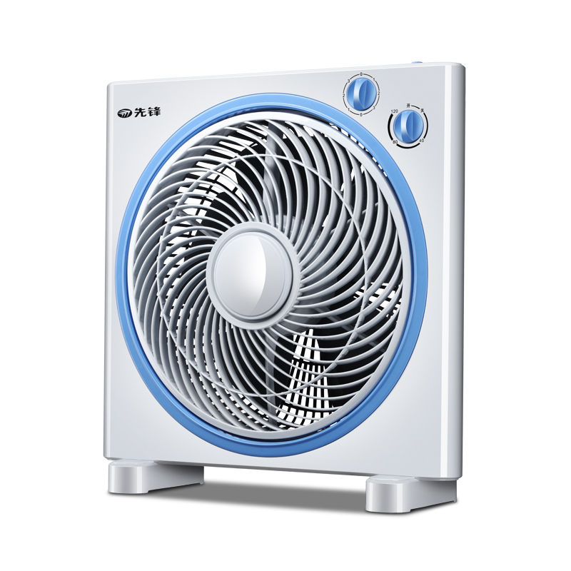 先锋机械台式转页扇KYT30-17A/DK1703 电风扇 45W-灰白蓝
