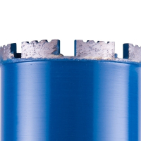 东成(Dongcheng)金刚石工程薄壁水钻头20-96x300mm墙壁扩开孔钻头电动工具 63*300mm