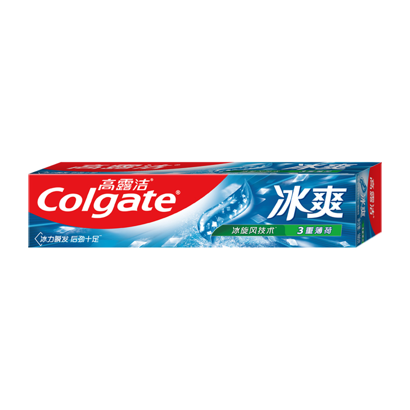 高露洁colgate冰爽薄荷牙膏180g