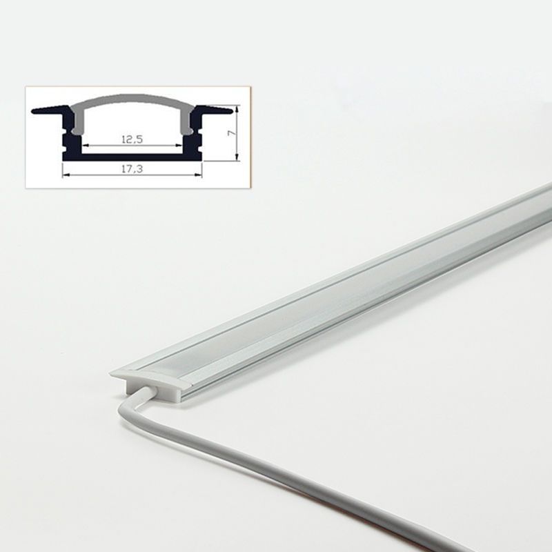 薄橱柜灯衣柜人体感应灯定制酒柜灯带条嵌入式层板灯铝条灯