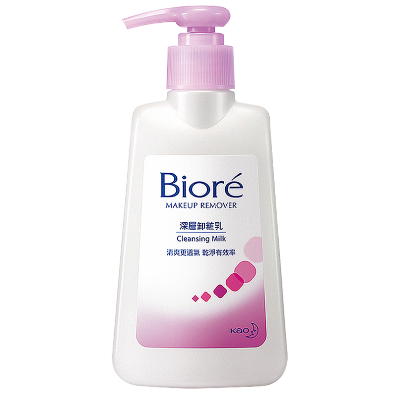 日本 碧柔(Biore)深层卸妆乳180ml /深层清洁 任何肤质