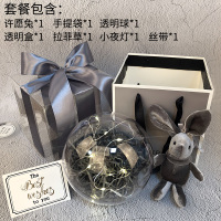 ins盒红口红礼品盒子精美韩版简约口红包装盒伴手礼盒子空
