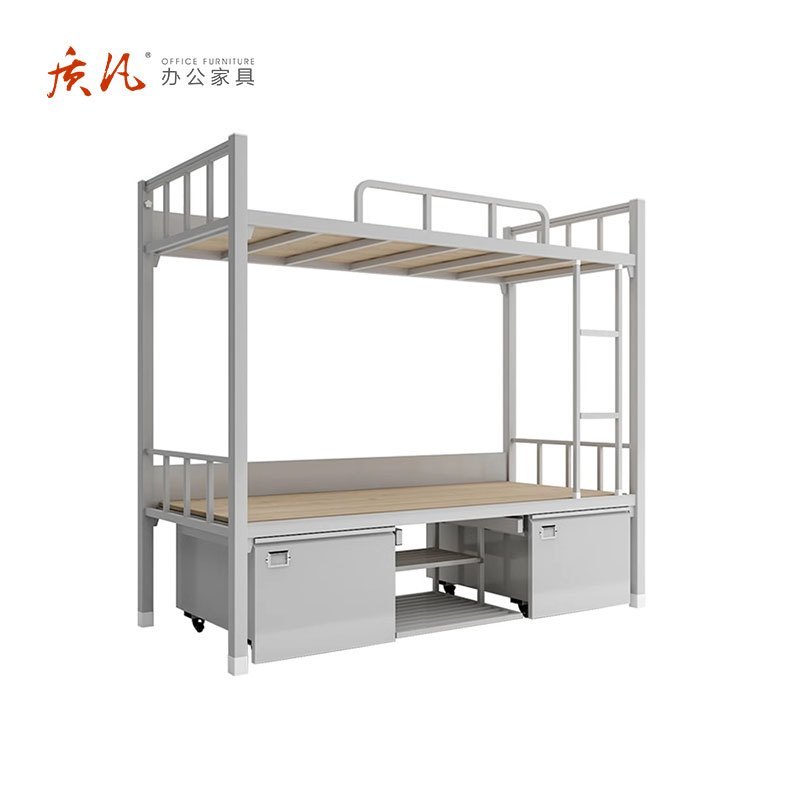 质凡 标准制式双人床铁艺上下铺床