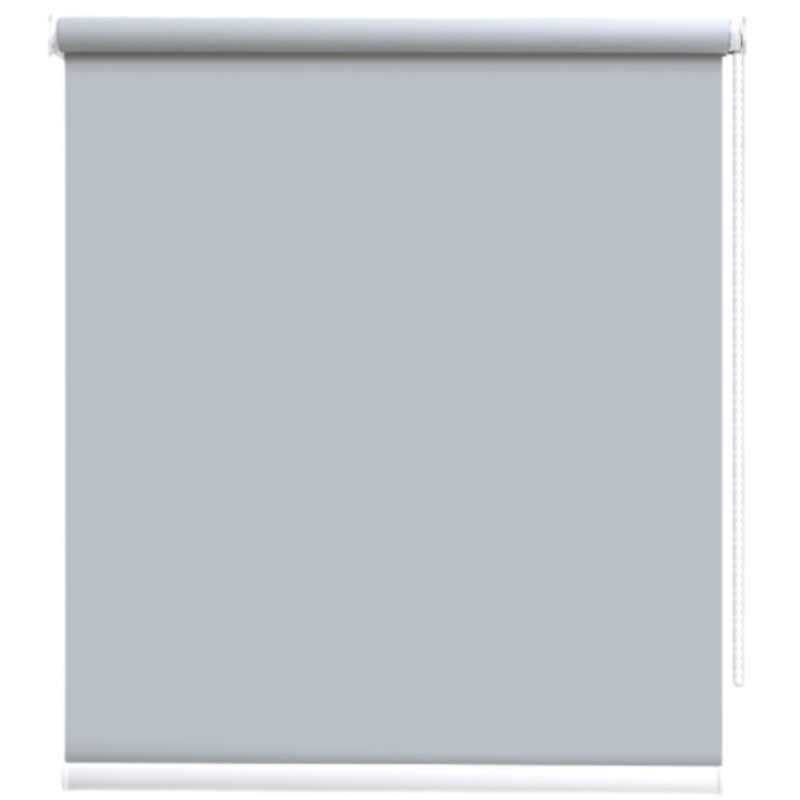 七梭 工程卷帘 深蓝半遮光加厚3个装 定制办公室隔热防晒遮阳帘免打孔高清大图