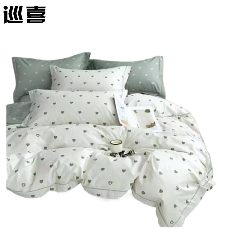 巡喜 铂金匹马棉四件套 200X230cm (套)高清大图