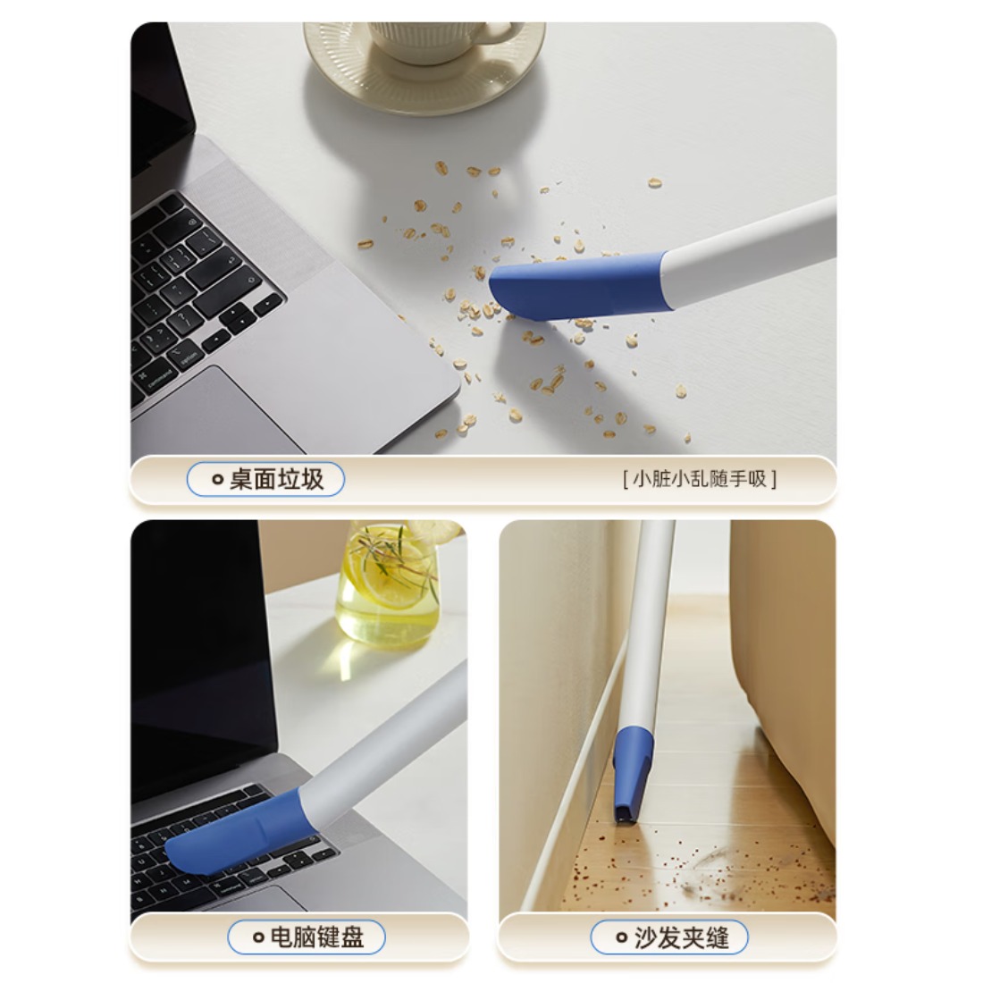 BLAUPUNKT德国蓝宝吸尘器家用手持有线除尘器BP-XCQ01 白色高清大图