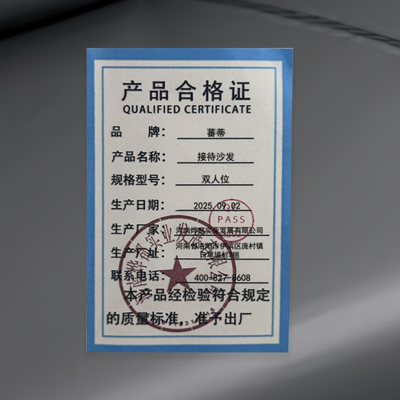 蕃蒂接待沙发双人位张高清大图