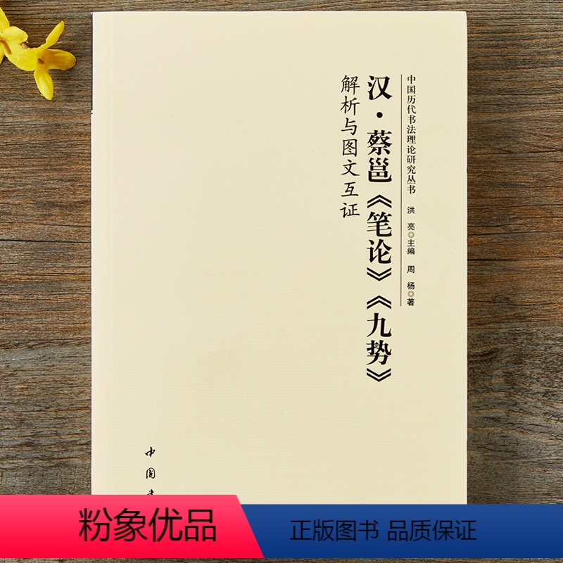 【正版】汉 蔡邕 笔论 九势 解析与图文互证 中国历代书法理论研究丛书 汉字书法理论书籍毛笔书法发展史书法书籍读物 中