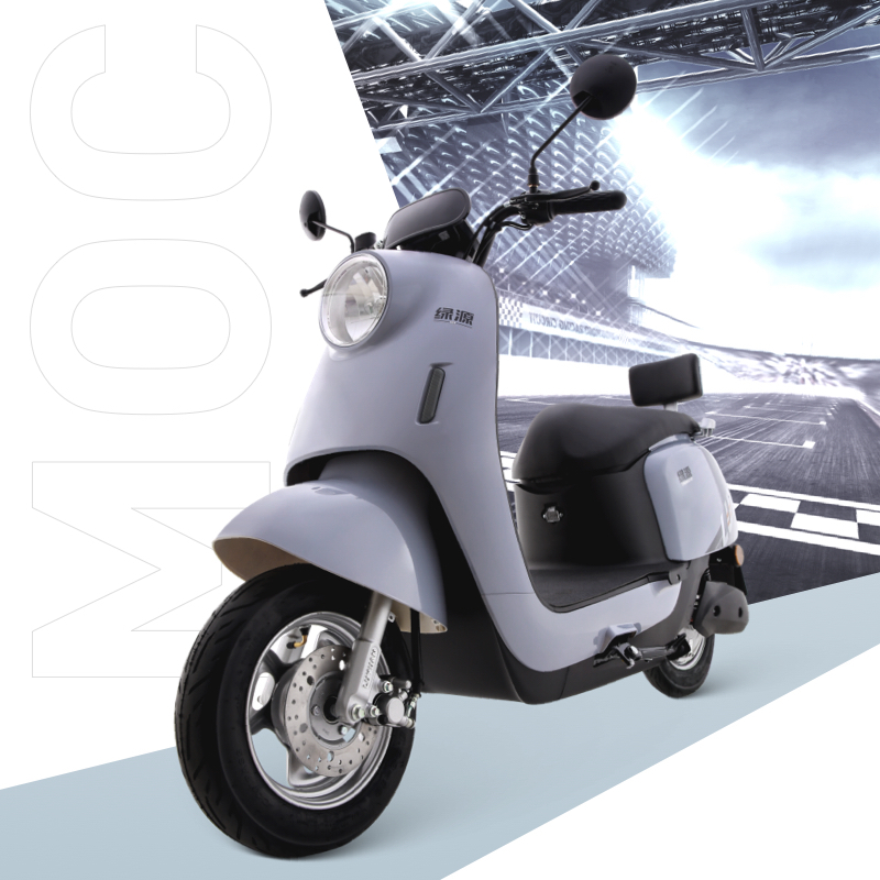绿源电动车60v20a电动轻便摩托车上下班通勤时尚代步电瓶车moc
