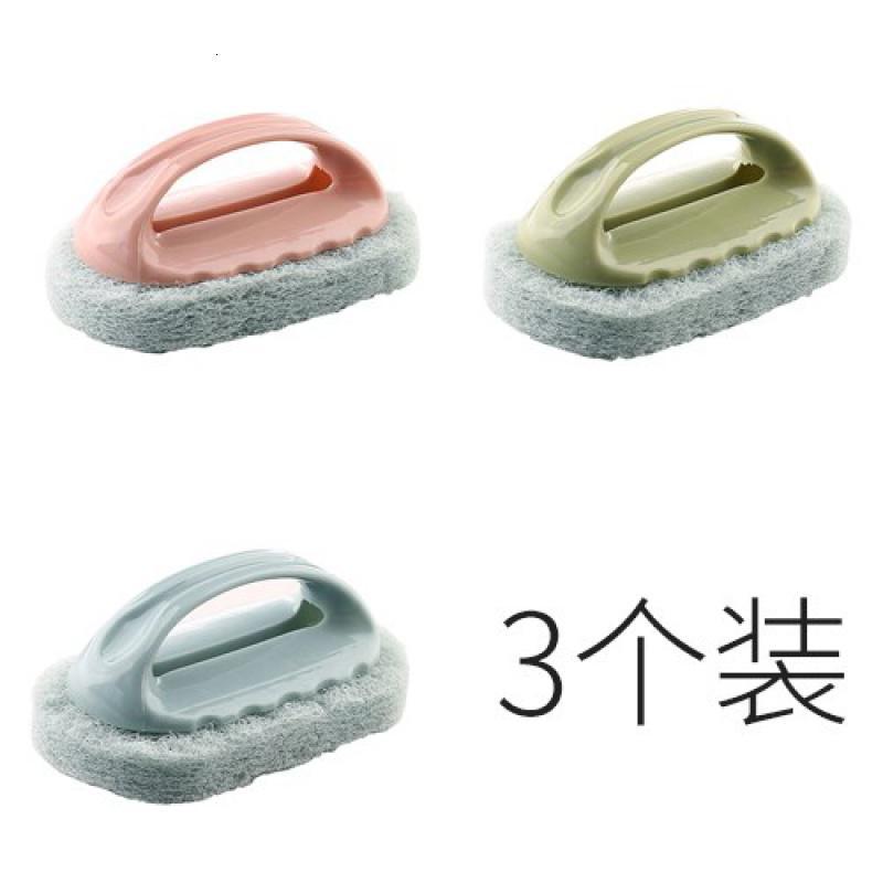 淋浴房玻璃水垢清洁刷浴缸瓷砖块厨房洗洗碗水池海绵擦百洁布