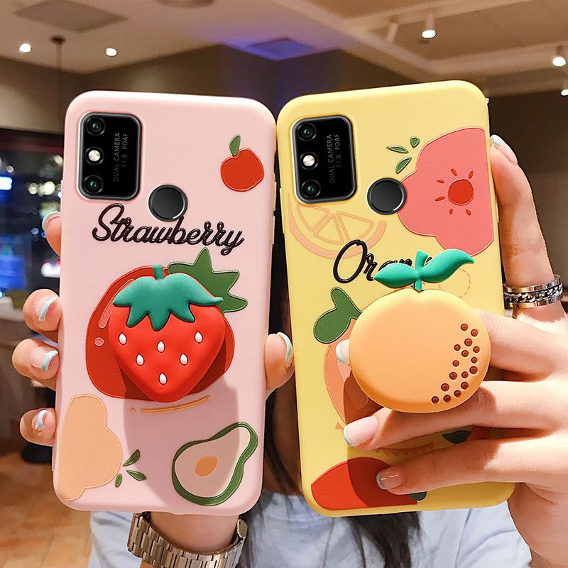 火豹华为荣耀畅玩9手机壳莓水果荣耀8青春版保护套荣耀8个性创意水果