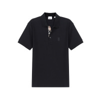 BURBERRY 博柏利 情人节礼物 男款棉质短袖POLO衫 80140031