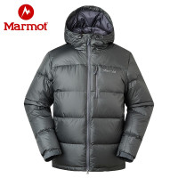 Marmot/土拨鼠秋冬700蓬拒水鹅绒男士羽绒服 防风保暖防泼水面包款羽绒服