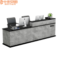 中意贝田 BT-QT001 吧台收银台简约现代公司前台接待台2400*600*1000mm HJ