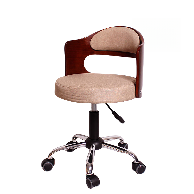 蕃蒂电脑椅浅咖 把高清大图