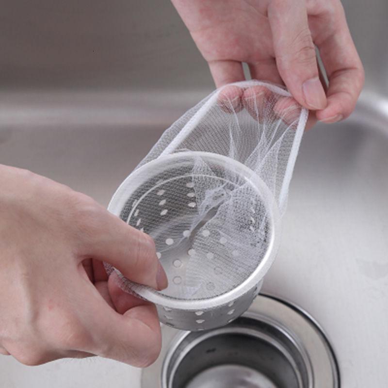 厨房水洗菜池漏网地漏毛下水道防堵塞垃圾网盆洗碗池过滤网100只装