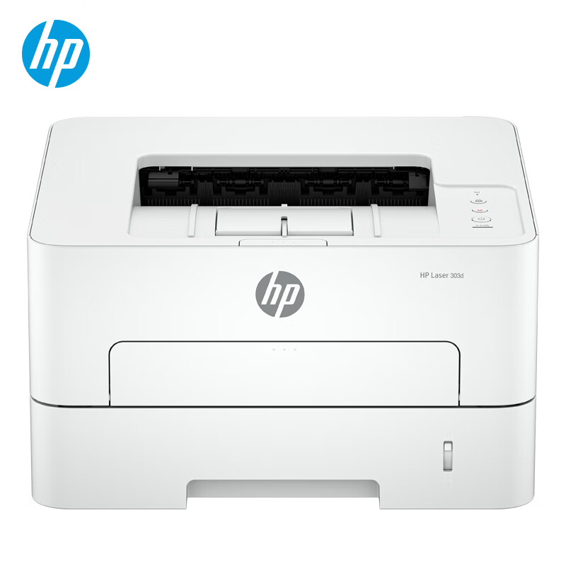 [HP]惠普303d/303dw黑白激光自动双面打印机a4家用办公商用高速单打-套餐3:标配+3000页加粉鼓3支+粉9支高清大图