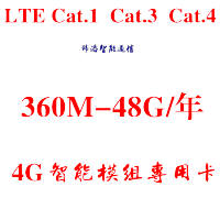 LTE智能设备4G模块模组Cat.1 Cat.3 Cat.4专用卡移动电信联通流量卡