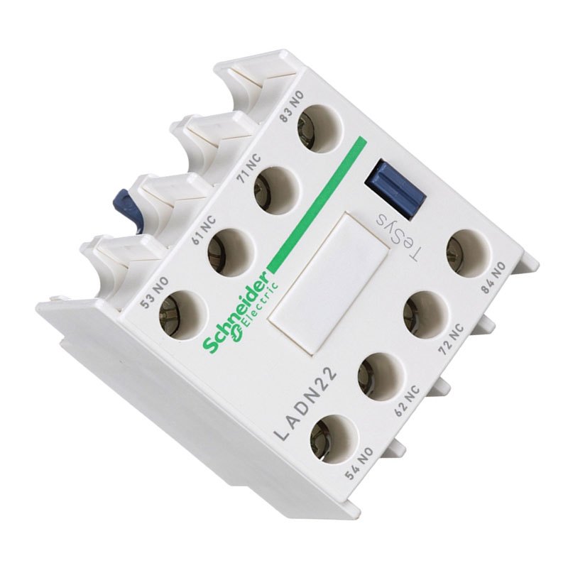 施耐德(Schneider) 接触器辅助触点 Tesys 接触辅助触点模块 2NO+2NC:2APN22A(单位:个)