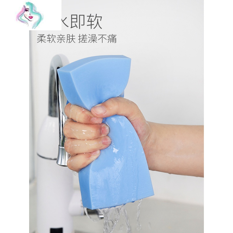 搓澡神器宝宝洗澡海绵儿童搓澡巾搓泥搓灰婴儿浴搓澡巾