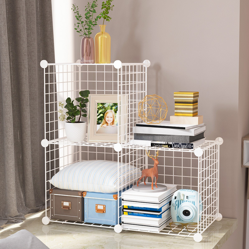 金属置物架落地多层收纳架阳台闪电客厨房微波炉杂物架子客厅储物架
