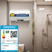 AO史密斯60升电热水器 专利免更换镁棒 金圭内胆 短款小尺寸 速热节能 大屏E60VC0-B 一级能效