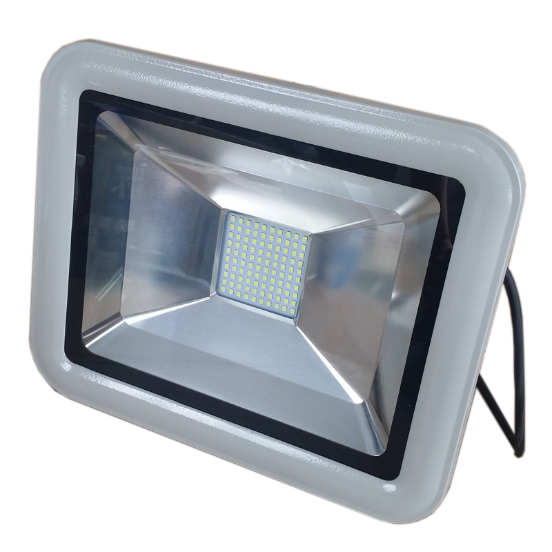 LHDQ 领航电器 LHF2360 LED投光灯 100W 220V 冷光 IP65 灰色高清大图