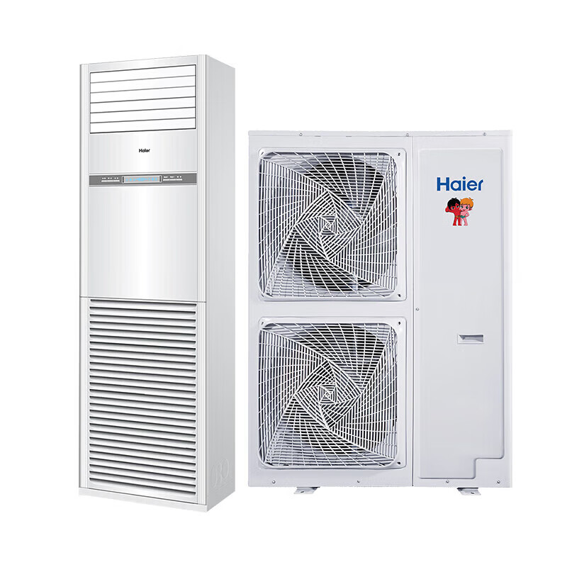 海尔5匹基站机房空调 5p柜式空调24H连续运转380v KFR-120LW/71FAJ12(通信)高清大图