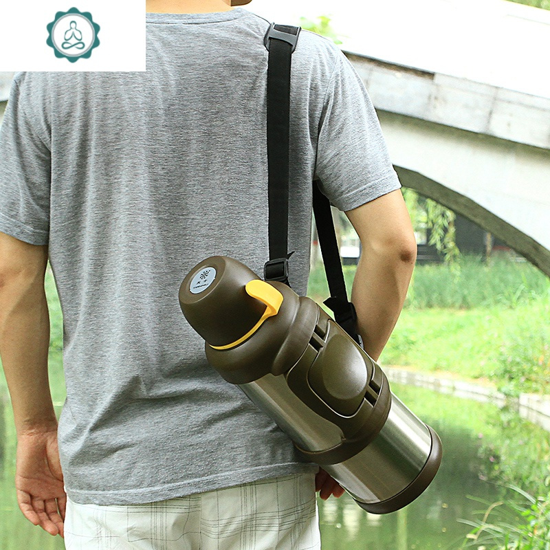 5大号保温杯43000男大容量水壶瓶 封后 天牛-4黑色送壶刷送壶套