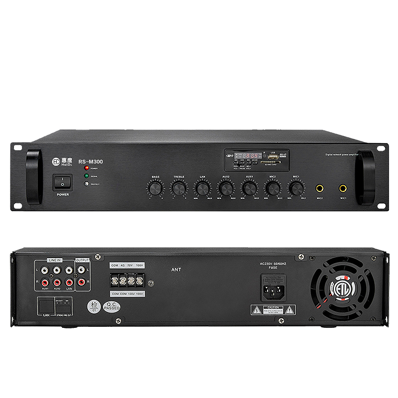惠度(HuiDu)合并式MP3蓝牙收音广播功率放大器RS-M300(销售单位:台)高清大图