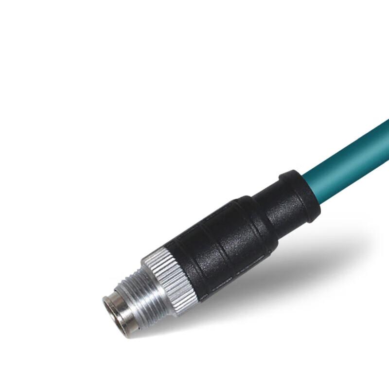 可思未来 M12转RJ45网线高柔 KS-D-TX2 8芯/X型8针/2米 (单位:根)高清大图