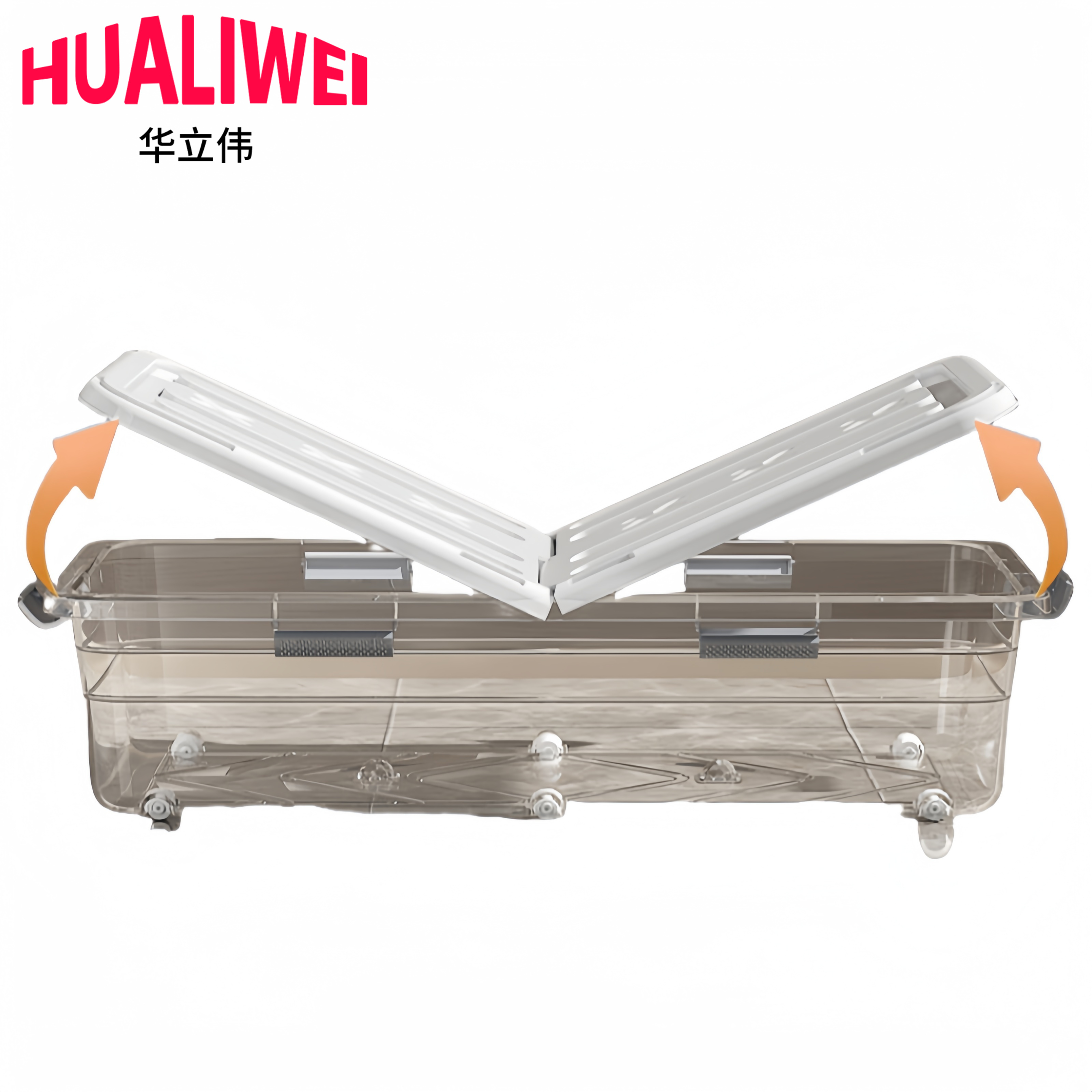 扣盖式收纳箱高清大图