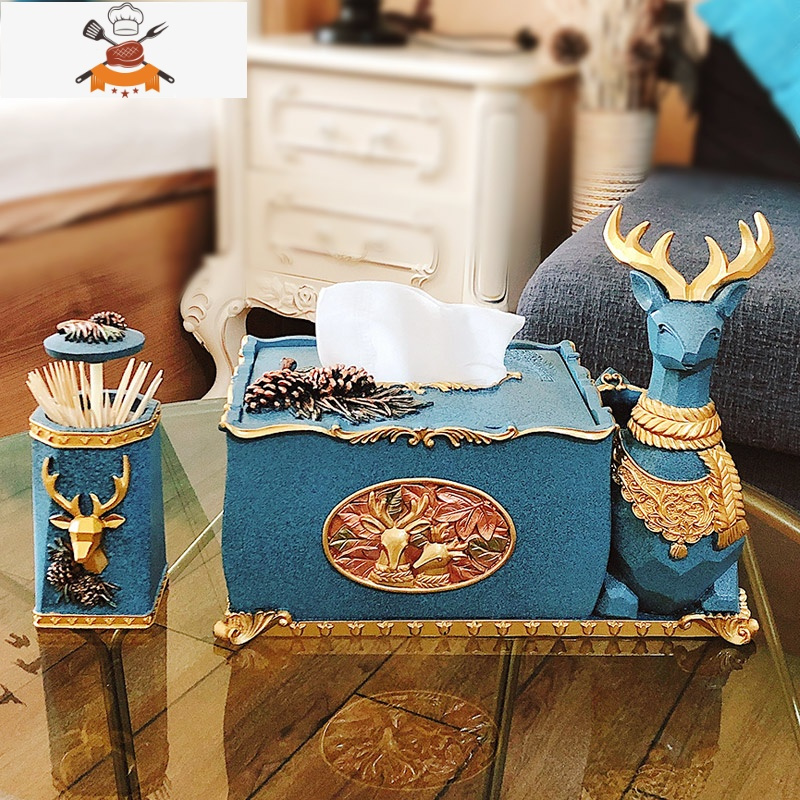 欧式牙签盒北欧ins家用餐客厅创意自动按压式牙签盒