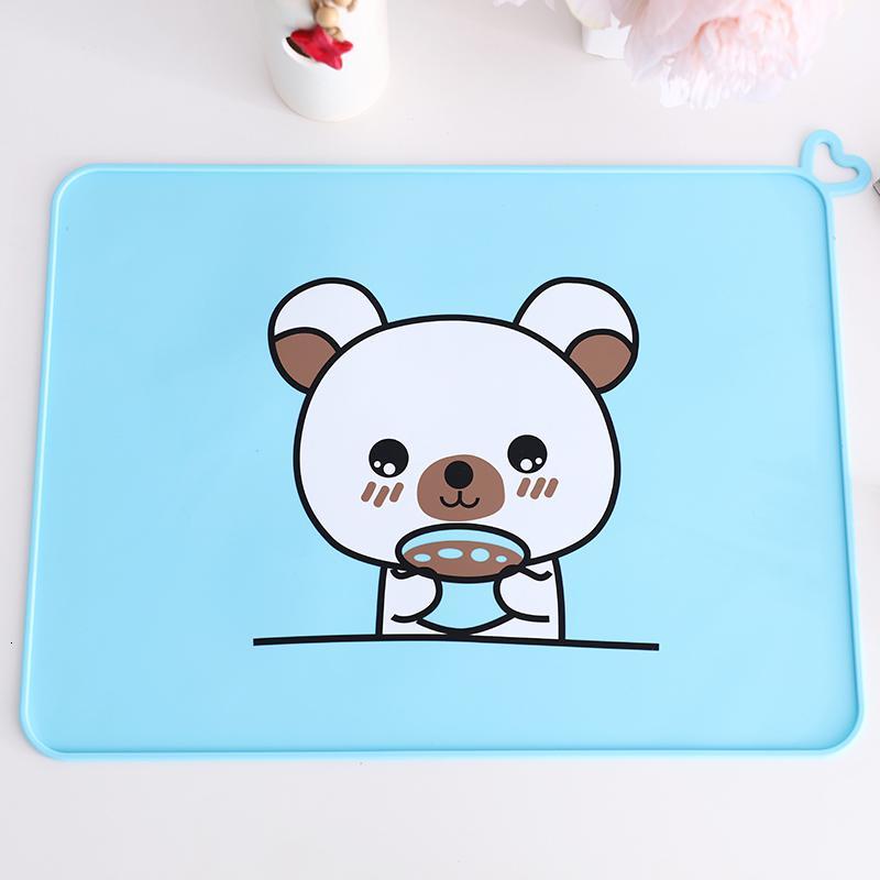 儿童餐垫硅胶餐垫儿童小学生卡通午餐垫防水防油隔热餐桌垫一年级餐布