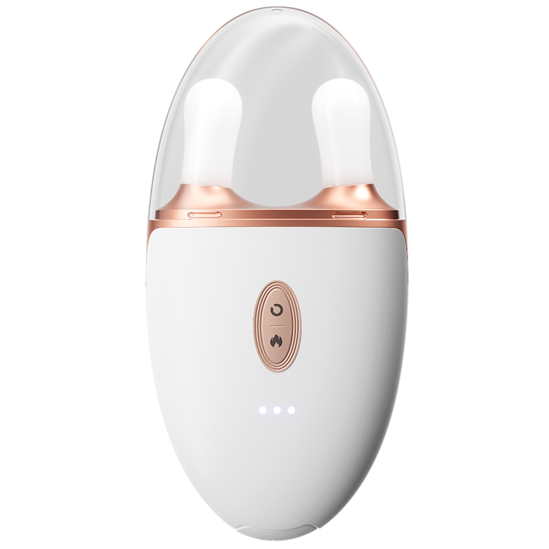 科爱元素CI187A小鹿角玉石按摩器72g白色