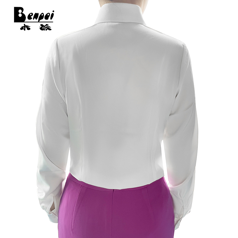 本派 女长袖衬衣 按需定制 件高清大图