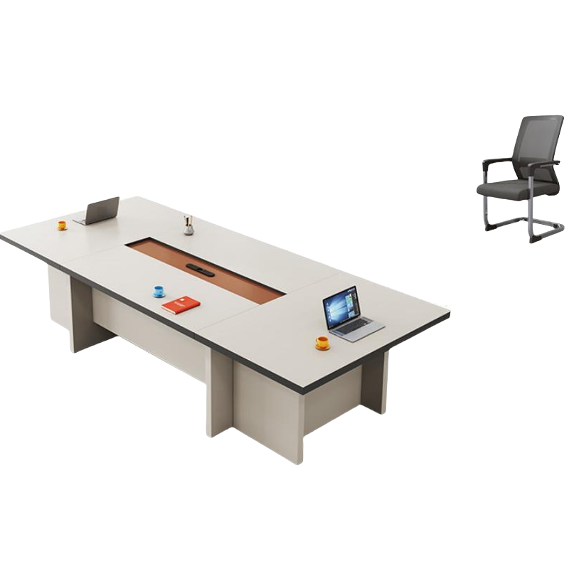 怡卓欧会议桌1.6*0.8米+4椅组高清大图