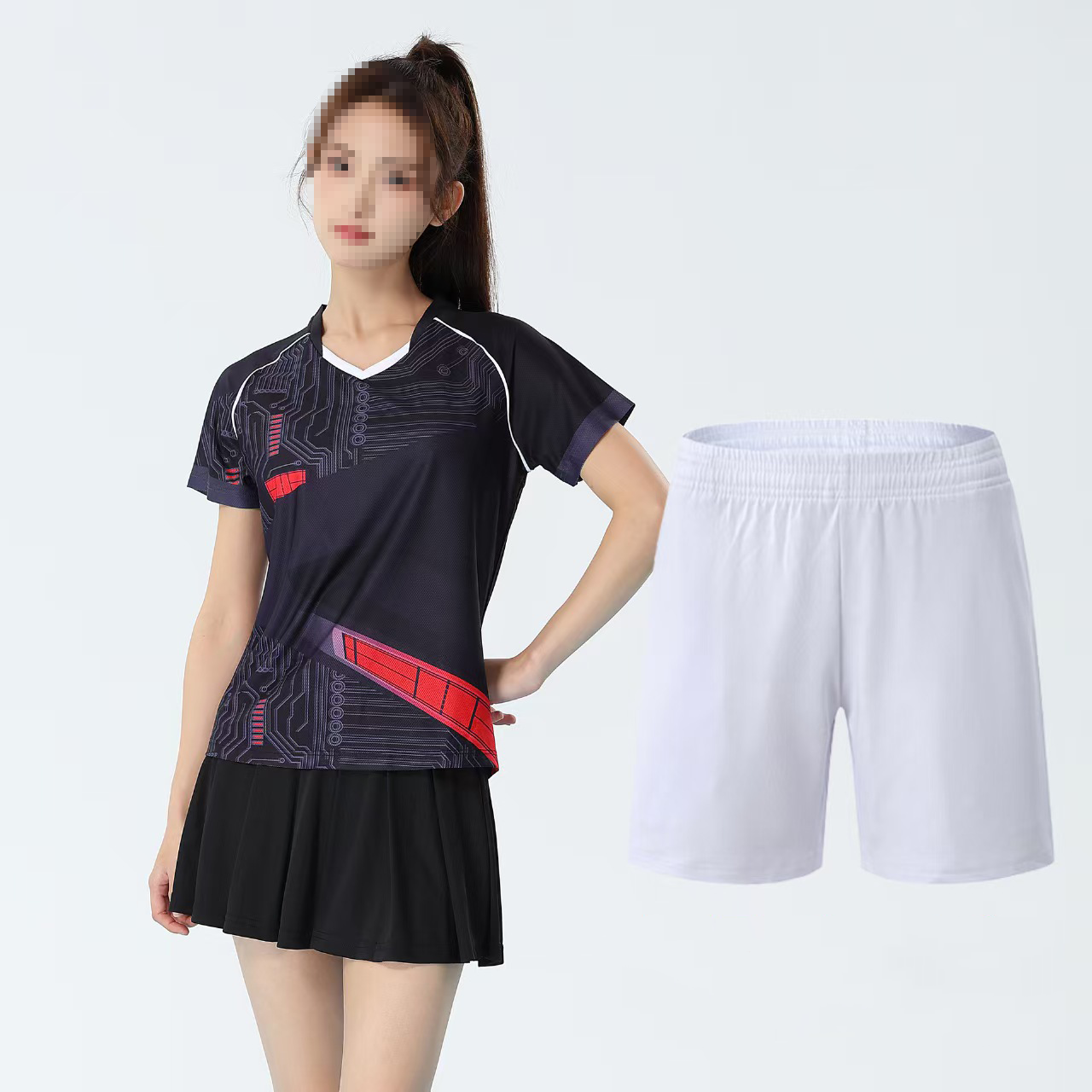 惠铁速干印字男女球服运动服 1820 套高清大图