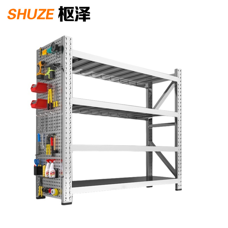 枢泽 不锈钢仓储架 180*40*200cm 组高清大图