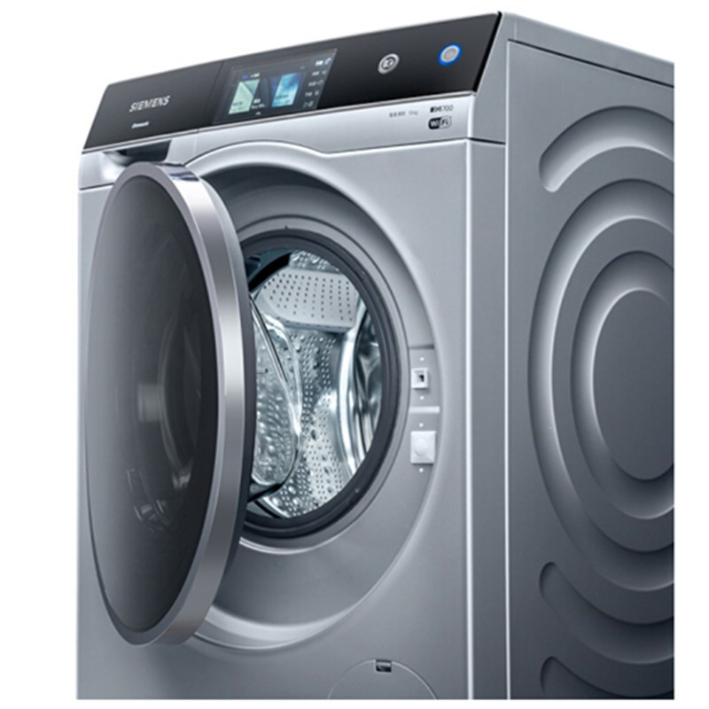 西门子(SIEMENS)洗衣机滚筒全自动家用10公斤 wifi远程控制WM14U9680W变频（银色） 清新净味大容量