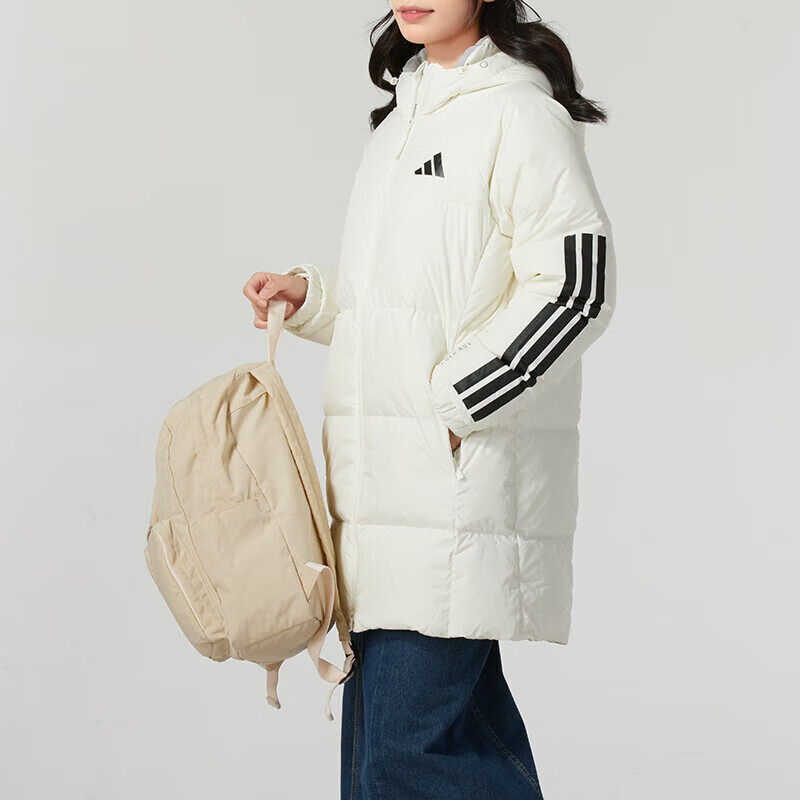 阿迪达斯 （adidas）羽绒服女装新款运动服户外出行防风舒适保暖羽绒夹克外套JG3856 ZP高清大图