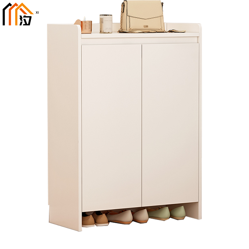 汐 木质鞋柜 暖白色 个高清大图