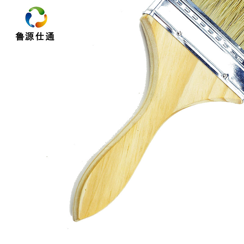 鲁源仕通棕毛刷 7寸 把高清大图