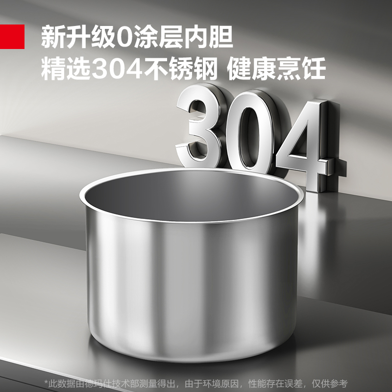 德玛仕DEMASHI商用大容量电压力锅智能蒸煮多用电饭锅食堂饭店电高压锅电饭煲煮饭锅8升[高原可用]FRP80-B1高清大图