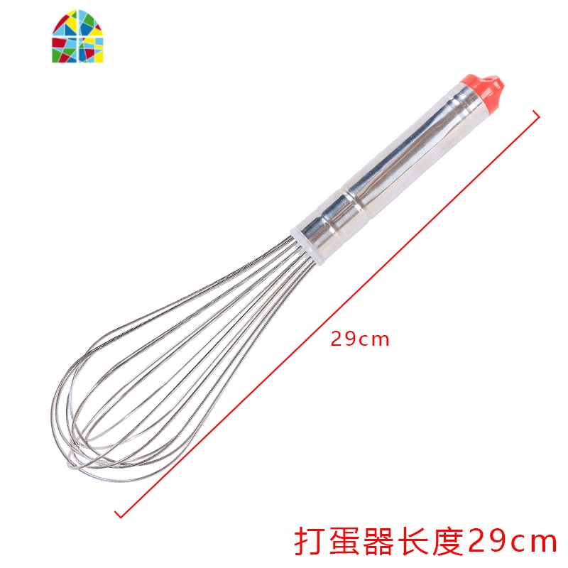 不锈钢手动打蛋器商用家用鸡蛋奶油手持式搅拌棒烘焙工具8-16寸 FENGHOU 12寸打蛋器长35cm