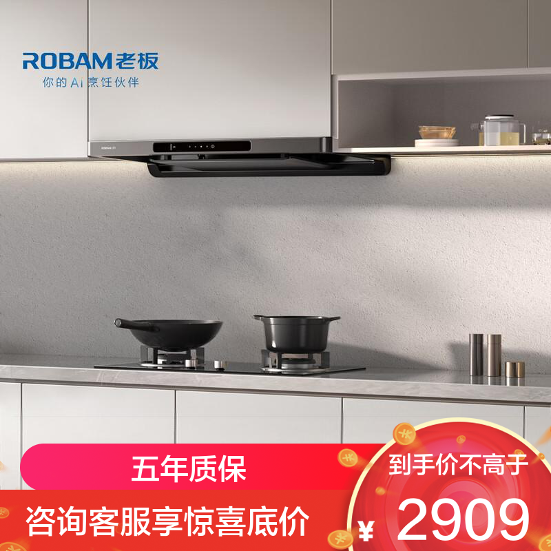 老板(ROBAM)60A0S+20B0A天然气 烟灶组合