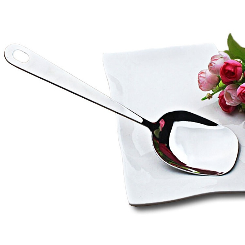 萃姿尔(TRESOR) 分羹 加厚304不锈钢公用勺子自助分菜勺220*60mm 材质:201