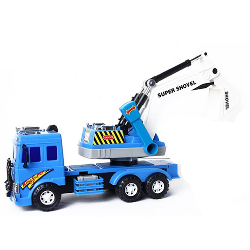 力利工程车32822惯性翻斗车惯性车儿童春节小男孩汽车模型玩具