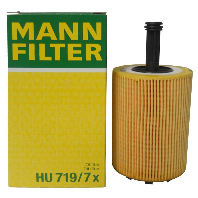 曼牌(MANN)机滤HU719/7x适配开迪/高尔夫R32/帕萨特R36/途欢 I/迈腾/酷威/奥迪TT