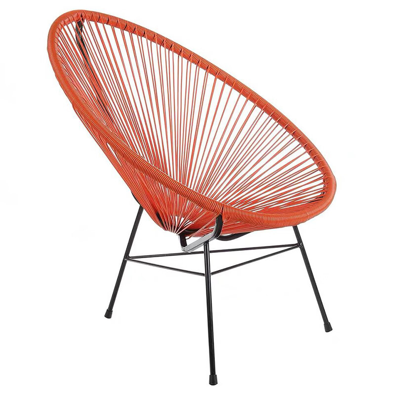 质凡 户外藤椅沙发茶几组合室内庭院家具客厅单人休闲小沙发 茶几(白色)高清大图